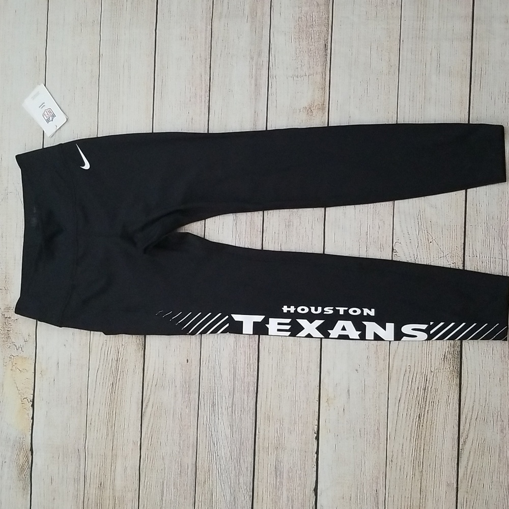 New Nike NFL Houston Texans Dri-Fit Leggings